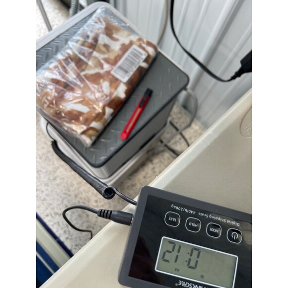 Susan Graver Weekend Petite Printed Slim Leg Crop Pants Womens 1X Spice Tan NEW - Picture 3 of 7